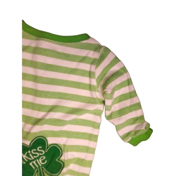 Koala Kids Unisex My First St Patrick's Day One Piece Baby Outfit. Size 6-9 mo. - Picture 3 of 10